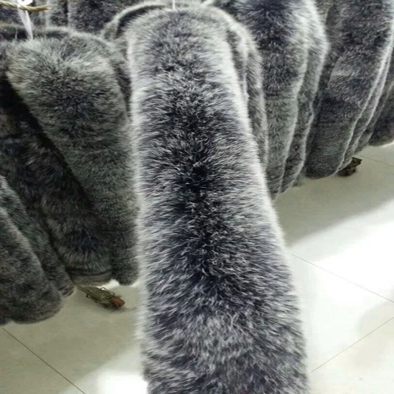 Головной убор из черных и белых лисьих шерсти спиннинговый аксессуар для