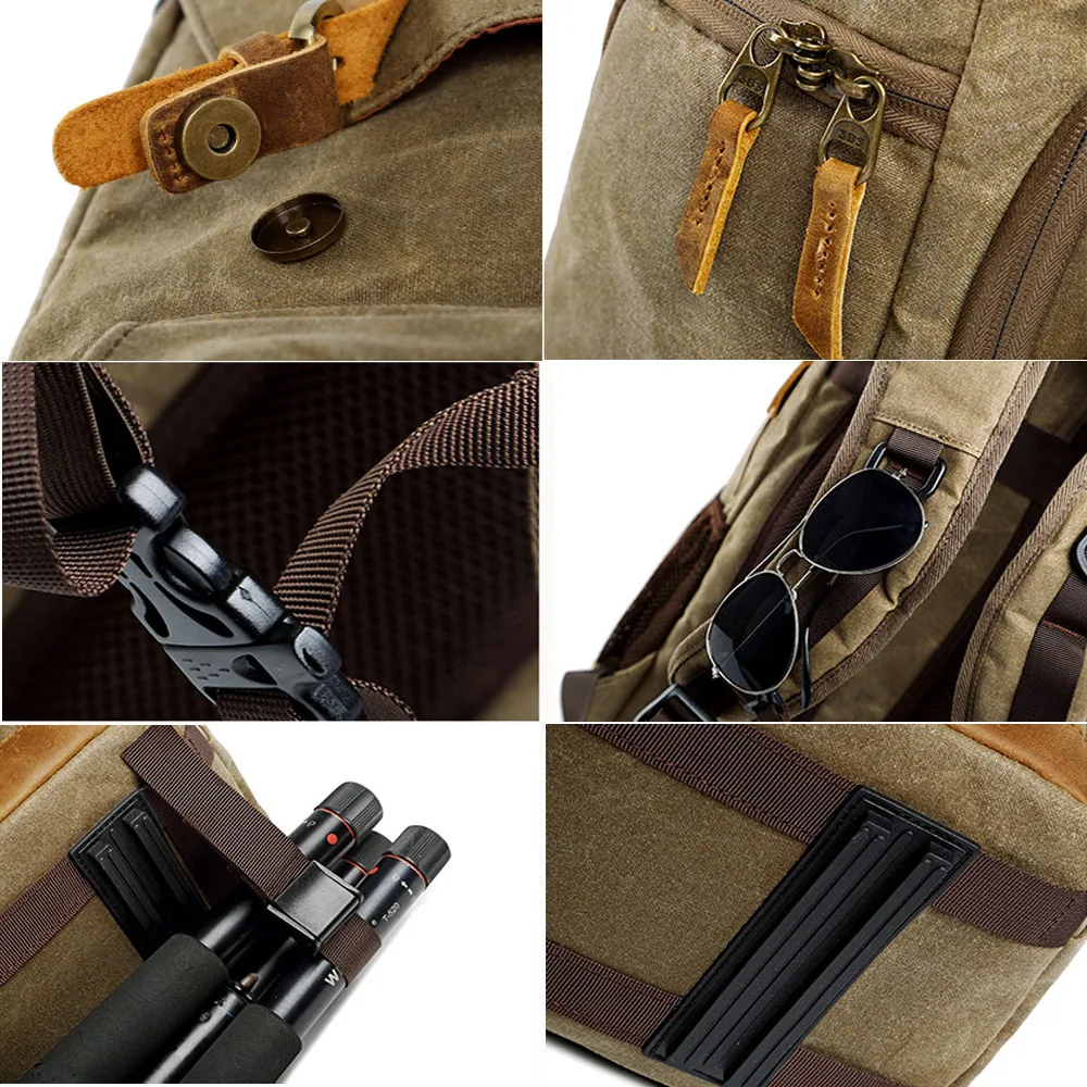 Высокое качество Горячая Премиум ВИНТАЖНАЯ фотография сумка рюкзак