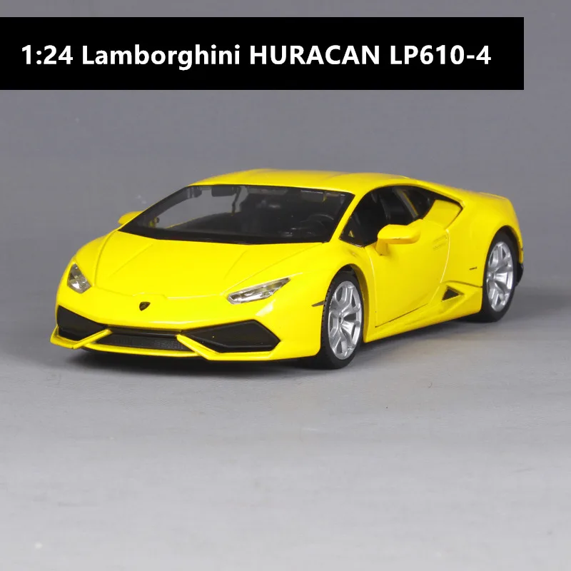 Цвет: желтый Maisto 1:24 Lamborghini LP700-4 моделирование сплав модель автомобиля ремесла украшение коллекция игрушка инструменты подарок - Цвет: Цвет: желтый