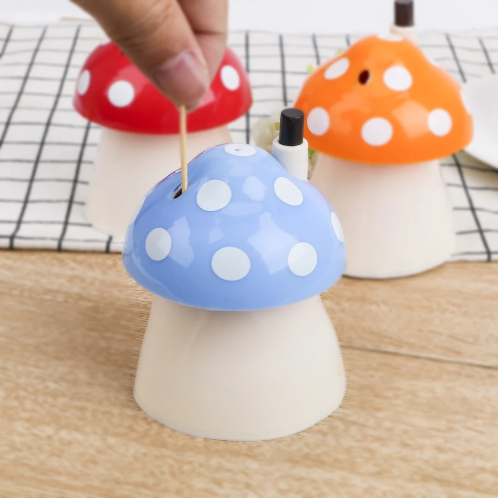 Контейнер для хранения зубочисток контейнер пластиковая посуда в форме гриба