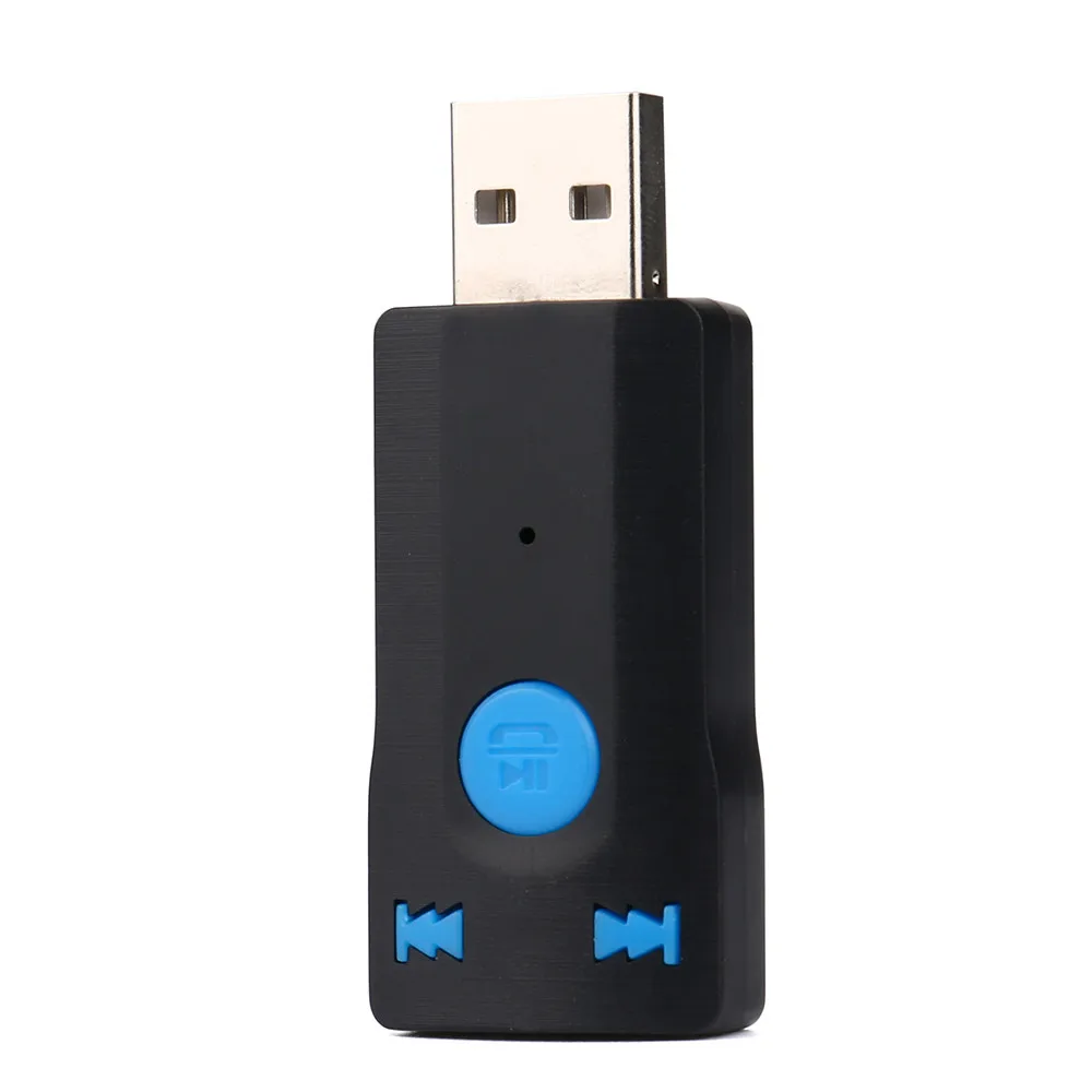 Комплект беспроводной связи Bluetooth для автомобиля AUX аудио USB приемник адаптер