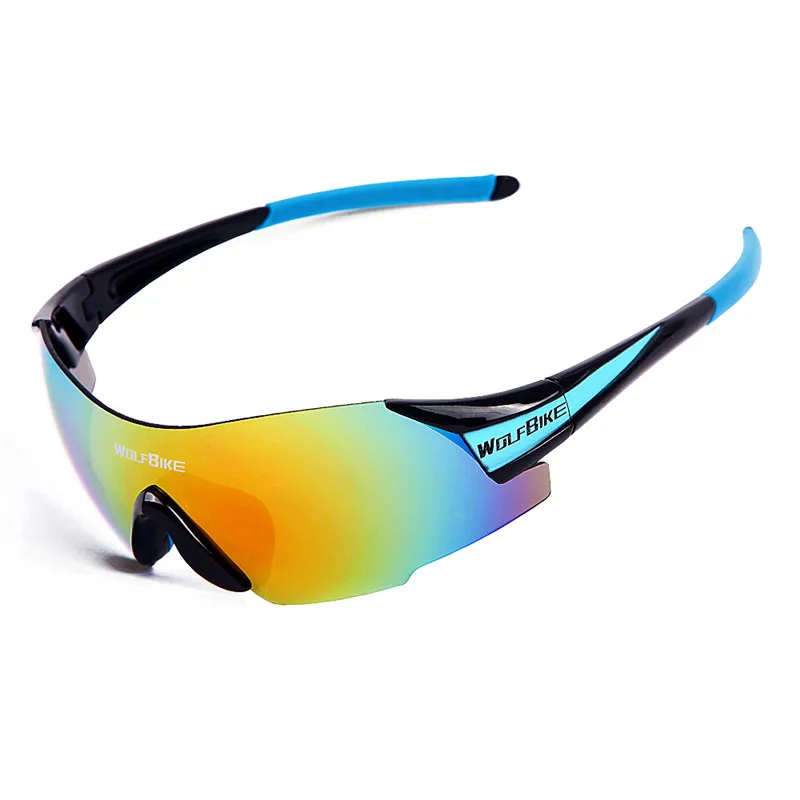 WOSAWE UV400 Cycling Glasses Outdoor Sports Bicycle Bike Sunglasses Men Women gafas bicicleta MTB Goggles Eyewear 1 LENS | Спорт и