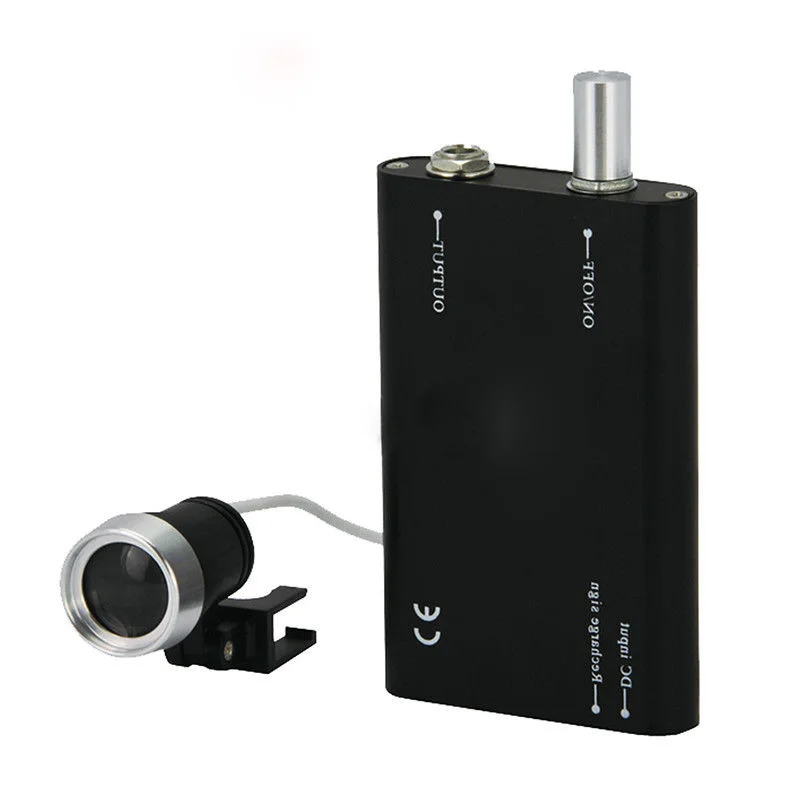 1 Вт Светодиодный точечный светильник Стоматологический черный головной с