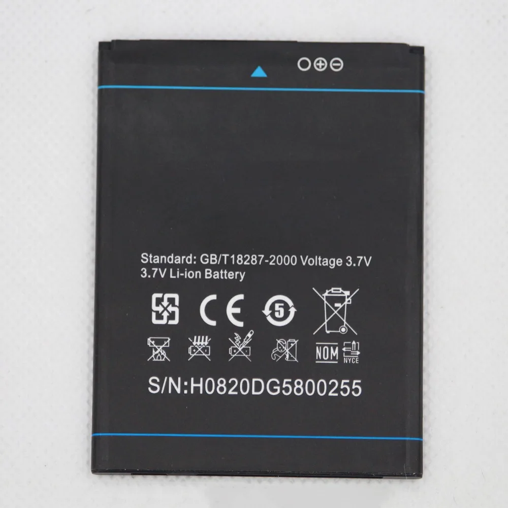 10 шт./лот ISUNOO B-DG580 Аккумулятор Для Doogee Kissme DG580 2500mah B мобильный телефон внутренняя