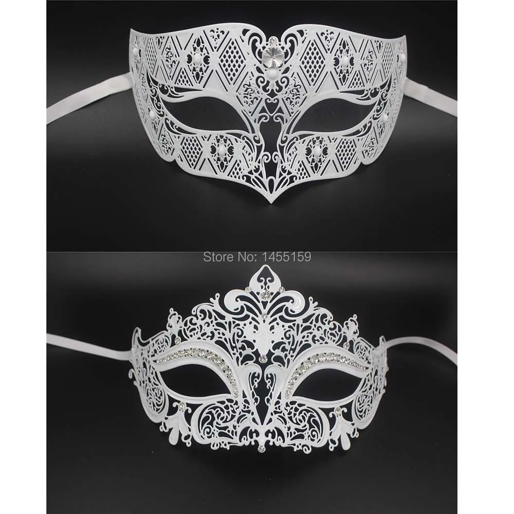 Серебристая черная золотая металлическая маскарадная свадебная вечерние Ная