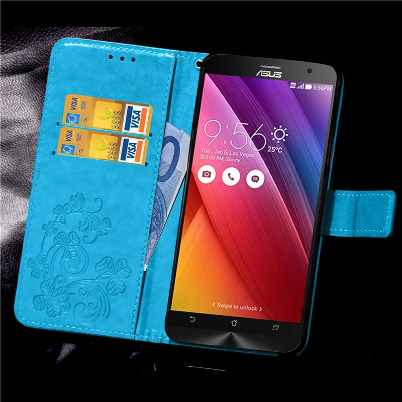 Кожаный чехол-кошелек в стиле ретро для Asus Zenfone 2 Laser ZE500KL, чехол для телефона Asus ZE551ML ZE550KL ZE500KL с отделениями для карт