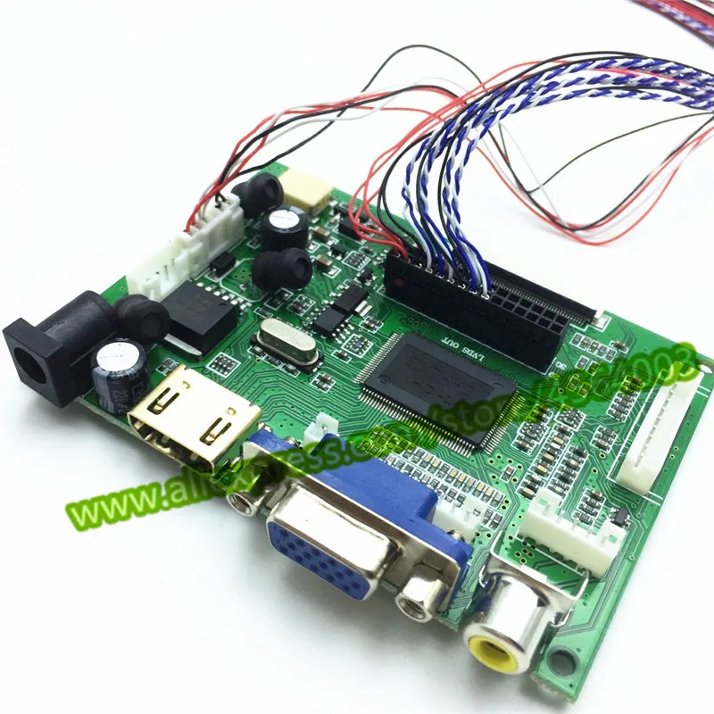 ЖК дисплей 13 3 дюйма для ноутбука B133XW02 плата контроллера монитор LVDS HDMI VGA 2AV
