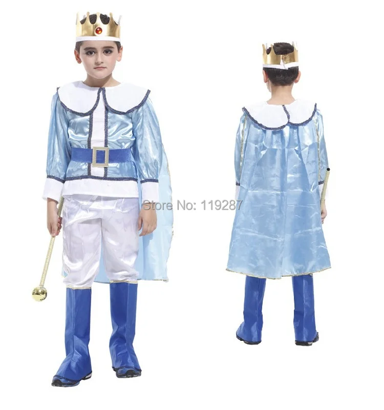 Шанхай история принц мальчик одежда костюм шоу король одежды костюмы на Хэллоуин