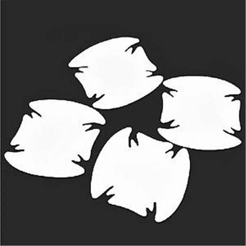 4 шт./лот Защитная пленка для ручки автомобиля внешняя прозрачная наклейка