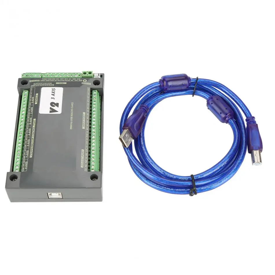 200 кгц NVUM USB Mach3 движения Управление карта плата контроллера чпу(3/4 ось