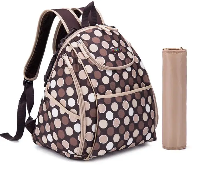 Comprar COLORLAND-mochilas Elegantes De Gran Capacidad Para Pañales De Bebé, Bolsos Con Cambiador De Estera, Bolsa De Pañal Multifuncional Para Mamá, Novedad
