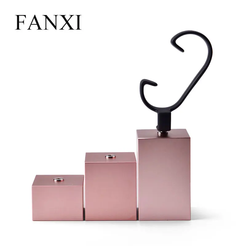 FANXI новинка металлическая подставка для часов цвета розового золота с держателем