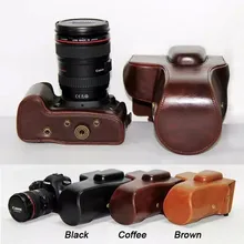 Ретро винтажный Чехол из искусственной кожи для камеры сумка Nikon