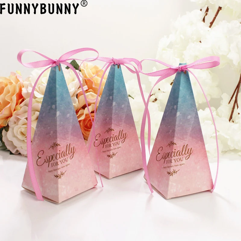 FUNNYBUNNY Свадебная коробка конфет острый позвонок стол подарок конфетный мешок
