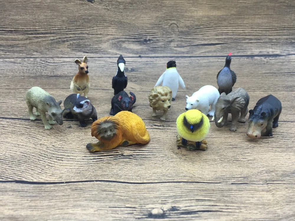 

pvc figure model toy animal 12pcs/set