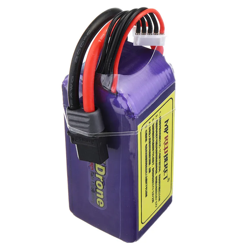 MY Red Beret 14,8 V 1500mAh 100C 4S перезаряжаемая Lipo батарея XT60 разъем для Eachine Wizard X220S Радиоуправляемый Дрон