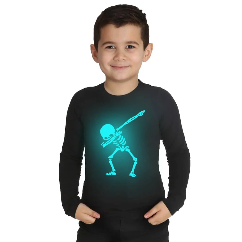 LYTLM Dabbing футболки детская одежда для мальчиков и девочек 10 лет рубашки с длинным