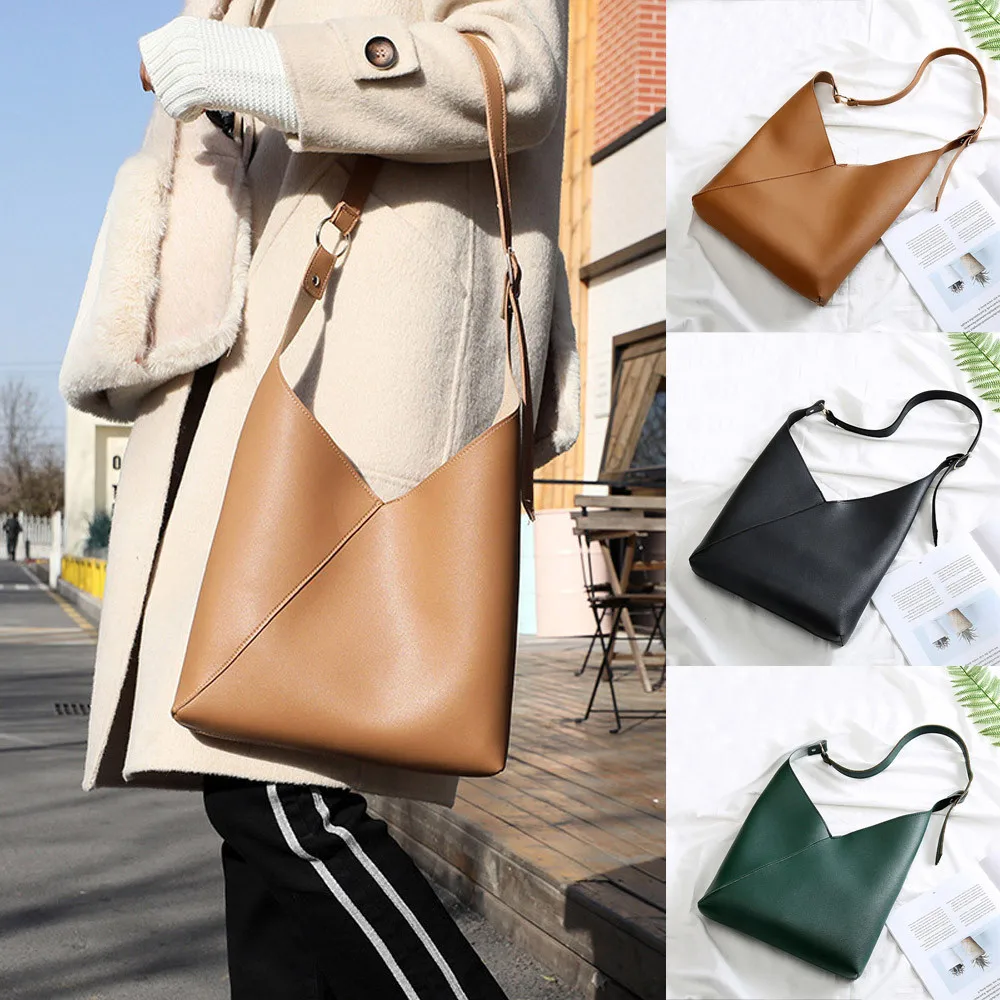 

Women's Bag Fashion Bucket Female Solid Wild Shoulder bolso mujer torebka damska shopper handtassen dames ladies hand bags