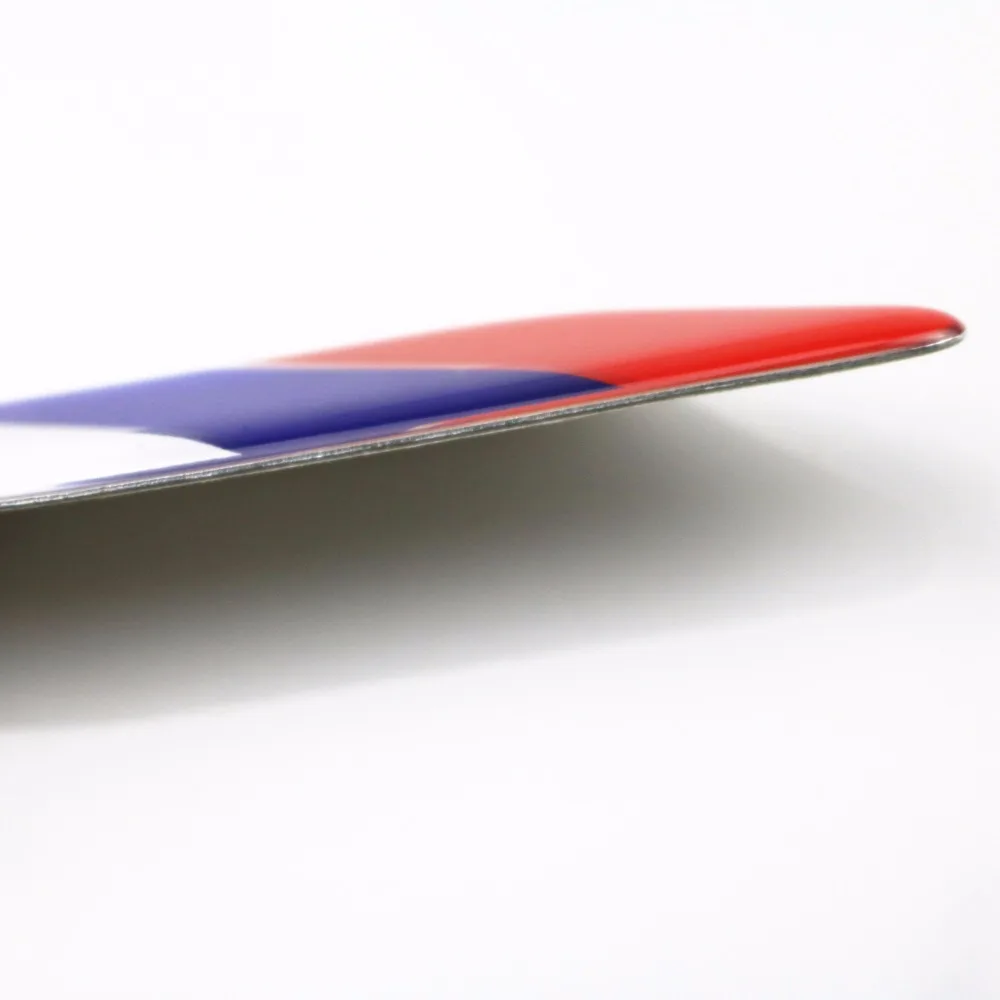 2 шт. стайлинга автомобилей 3D ПВХ + Алюминий сплава наклейки флаг России значок