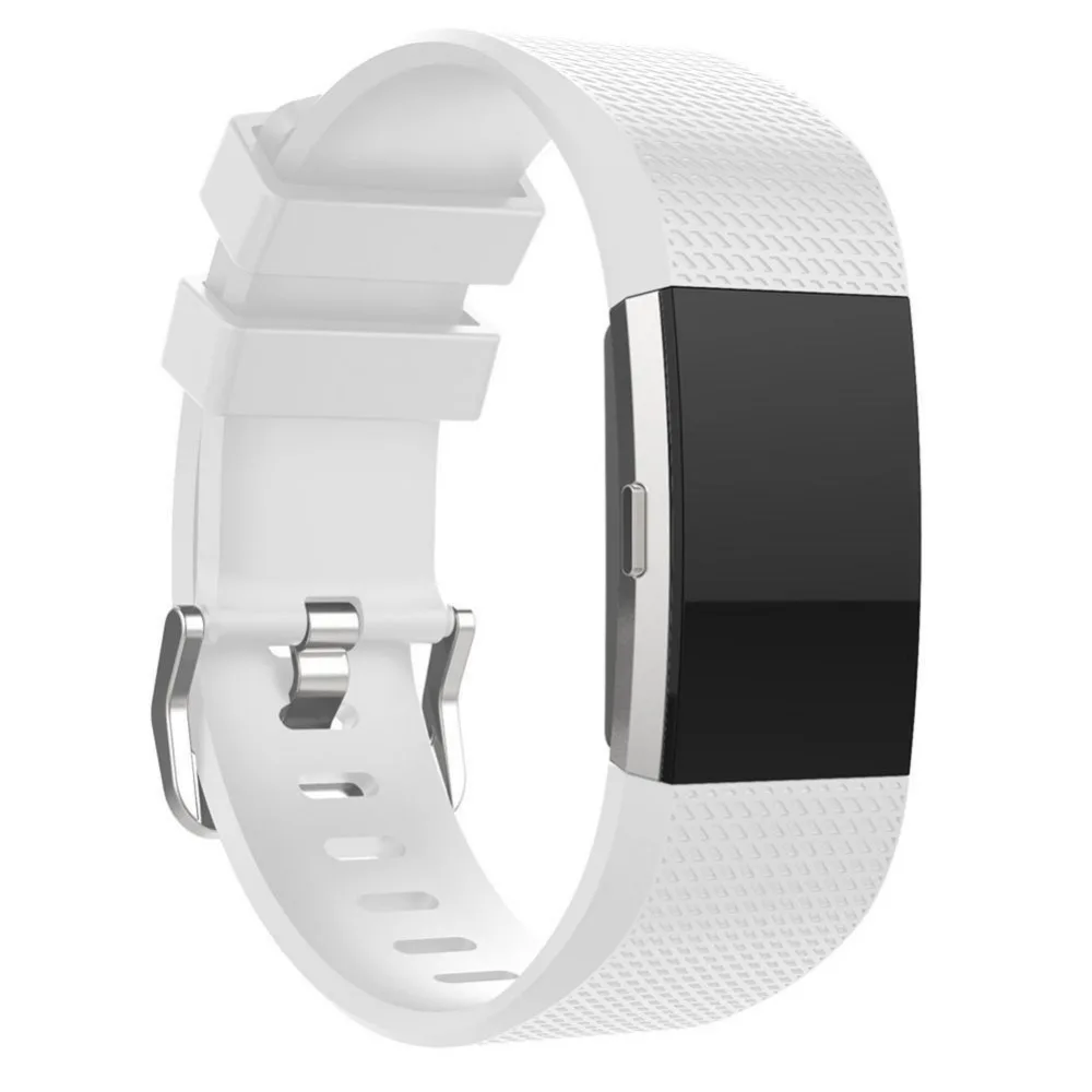 Силиконовый ремешок для часов Fitbit Charge 2 классические Сменные силиконовые ремешки