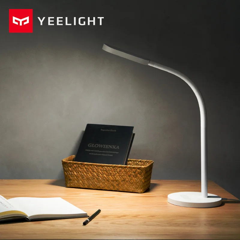 Оригинальная Светодиодная настольная лампа xiaomi Yeelight mi jia умная Складная