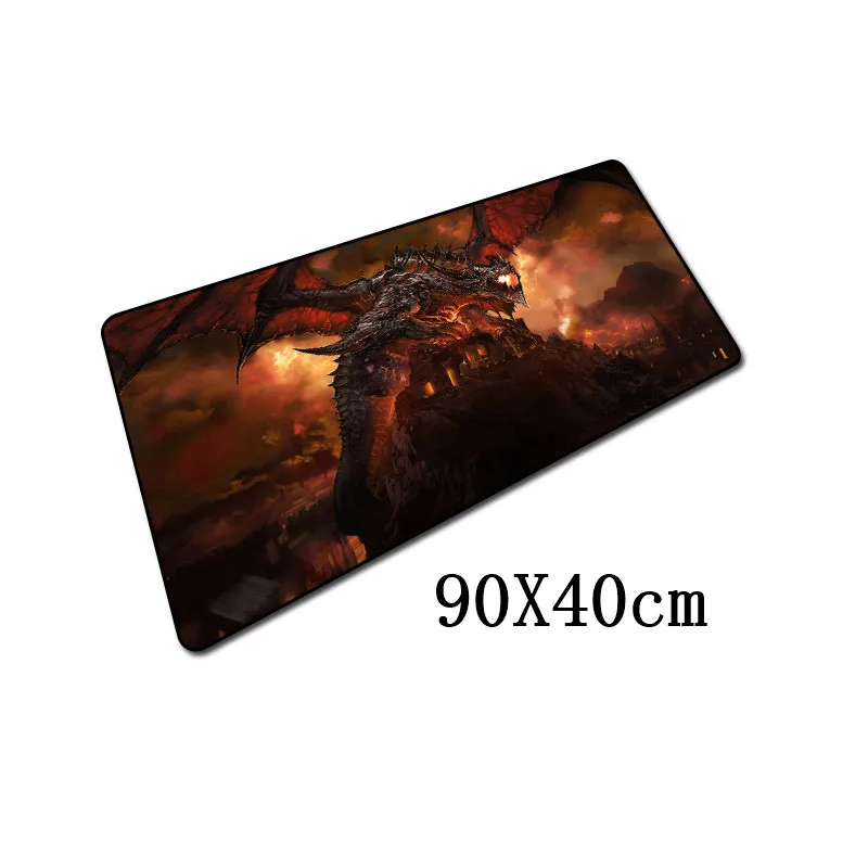 FFFAS 90x40 см World of Warcraft коврик для мыши XL Большой Противоскользящий большой стол подушка коврик для мыши игровая геймерская мышь клавиатура настольные коврики - Цвет: Model J