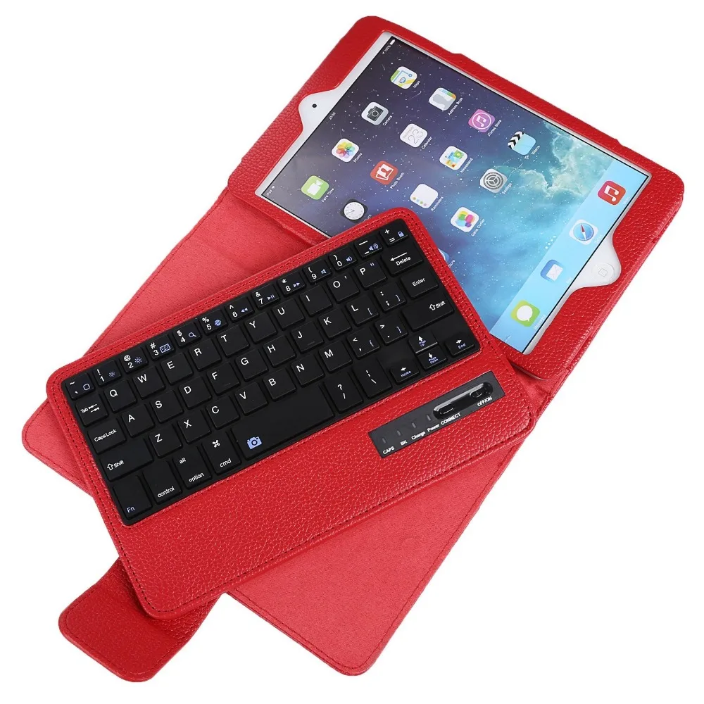 2018 новый для iPad Pro 10 5 магнитно съемный ABS Bluetooth клавиатура Портфолио Folio PU кожаный