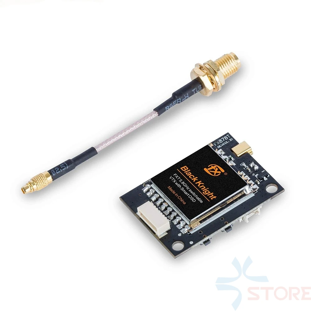 FXT FX878 черный рыцарь FPV видео 5 8 ГГц мини передатчик 40CH VTX с Smart OSD и платой