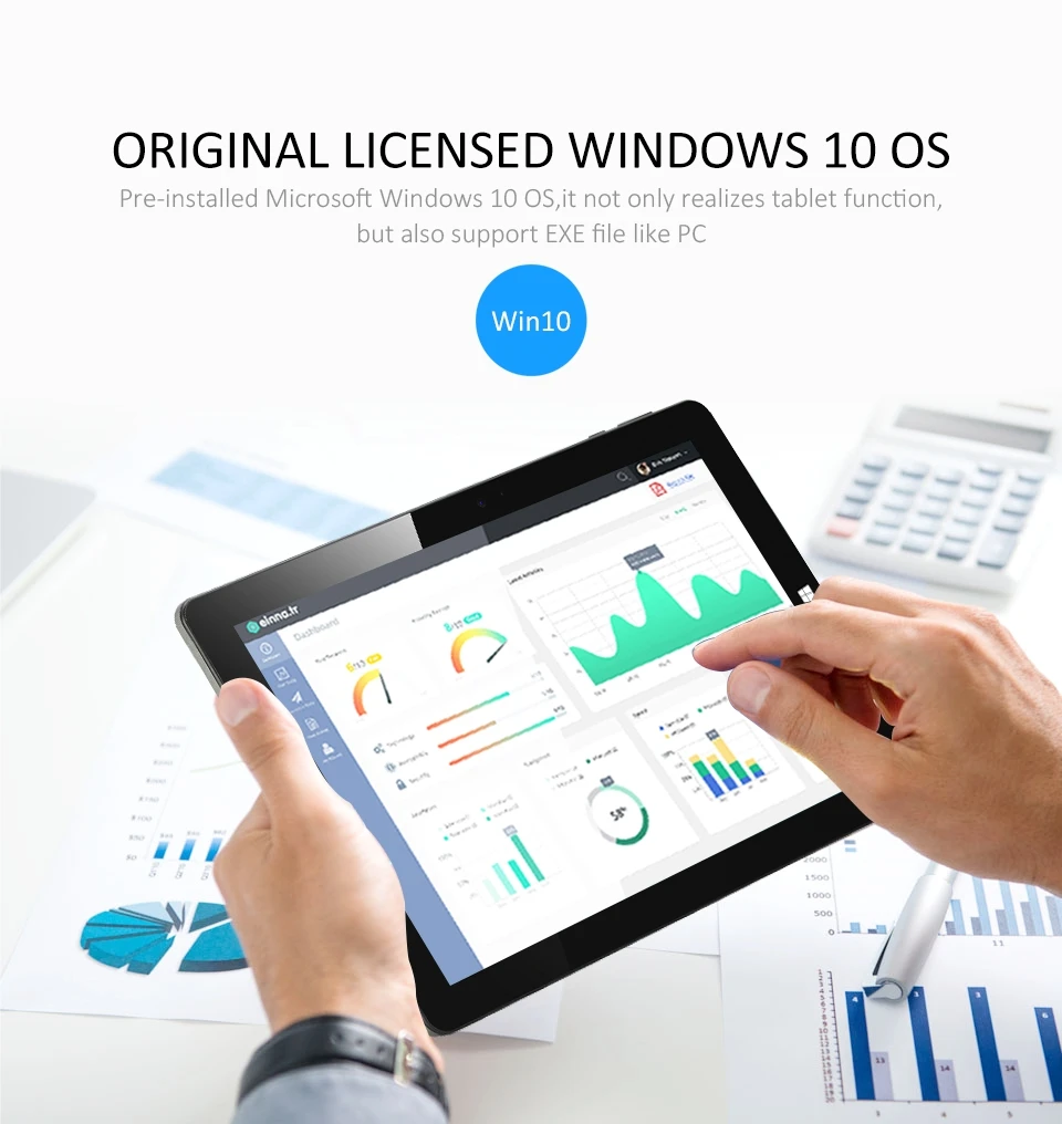 Ноутбук 10.1 дюймов Оконные рамы 10 Планшеты PC Бизнес Aoson R105 4 г/64 г ядра Cherry Trail Z8300