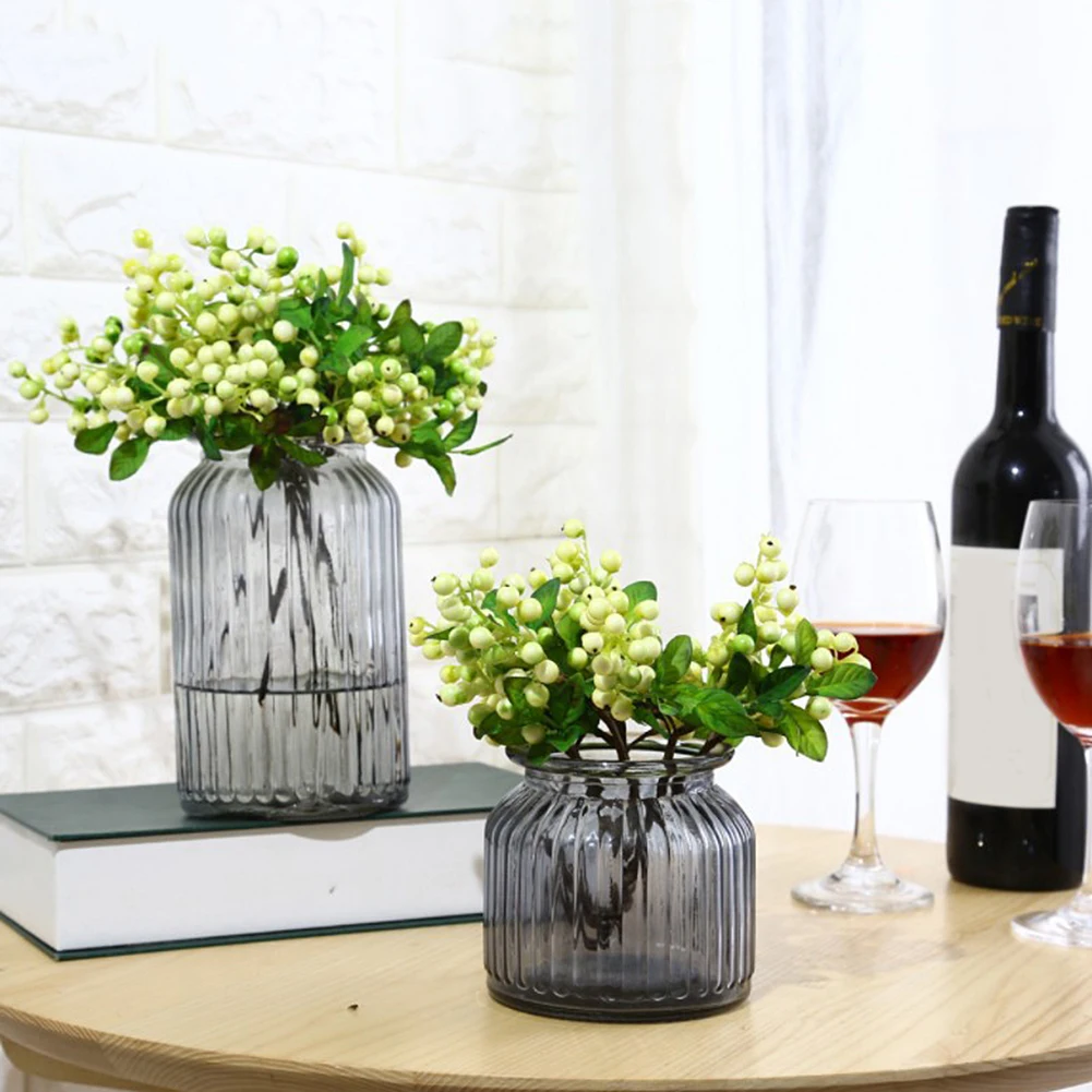 1 шт. искусственные цветы ягоды латекс настоящее прикосновение фрукты свадебное