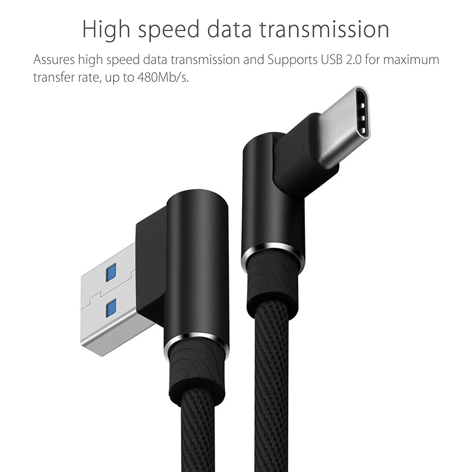 90 градусов USB type C кабель для быстрой зарядки провод huawei honor 10 P30 p20 lite pro Xiaomi mi a2 9 8