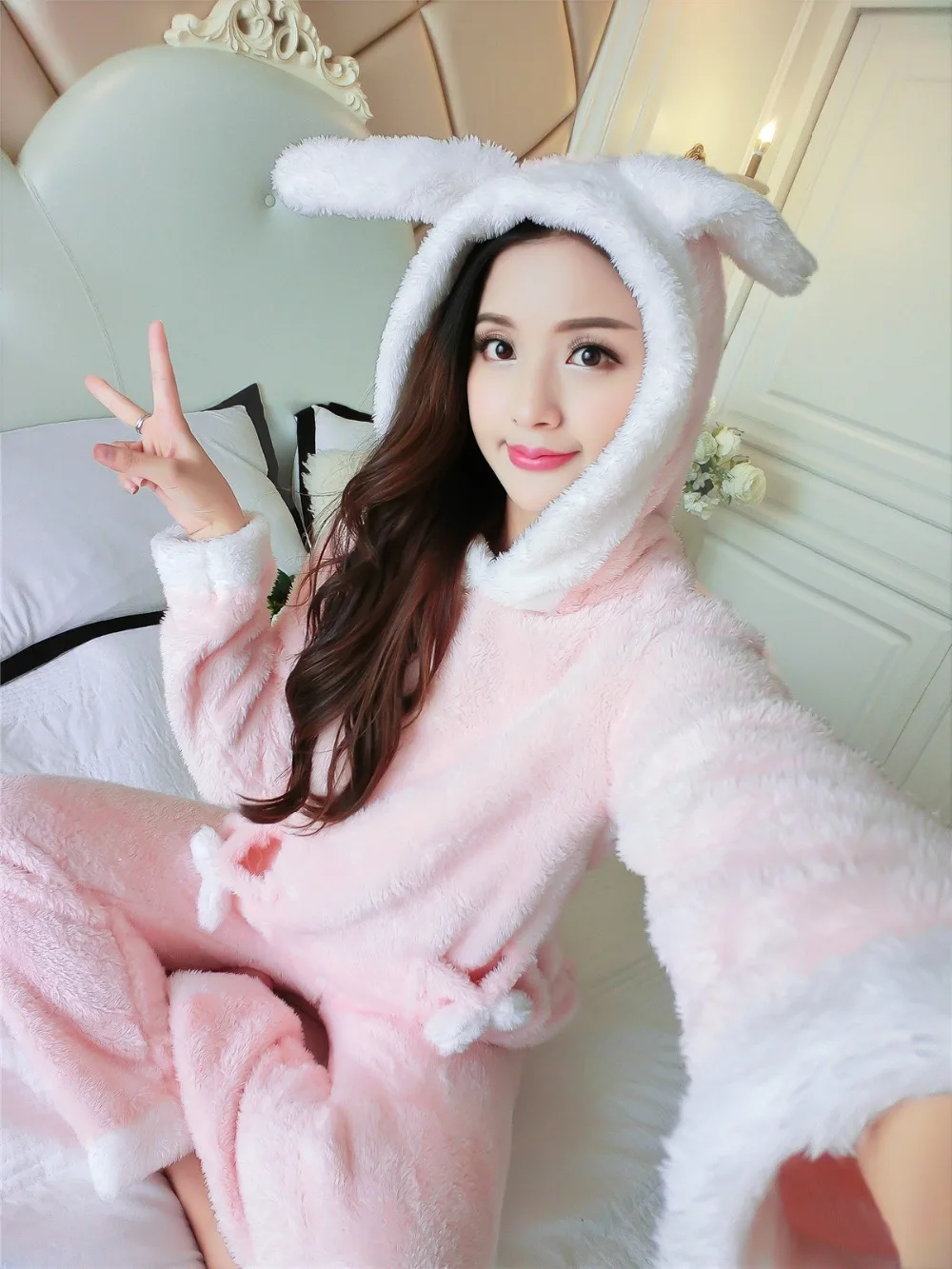 FLC098 Witer теплые пижамы кигуруми фланелевые с животными Pigiama Donna женские пижамные