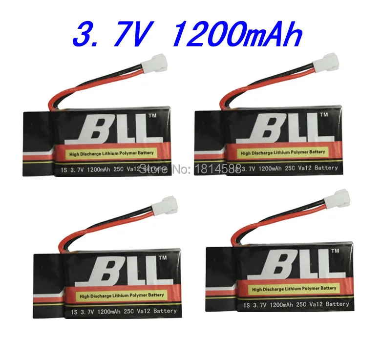 

4 шт. Syma X5SW X5SC X5S X5SC-1 батарея RC Quadcopter 3,7 V 1200mAh 25C батарея для SYMA X5SW X5SC батарея