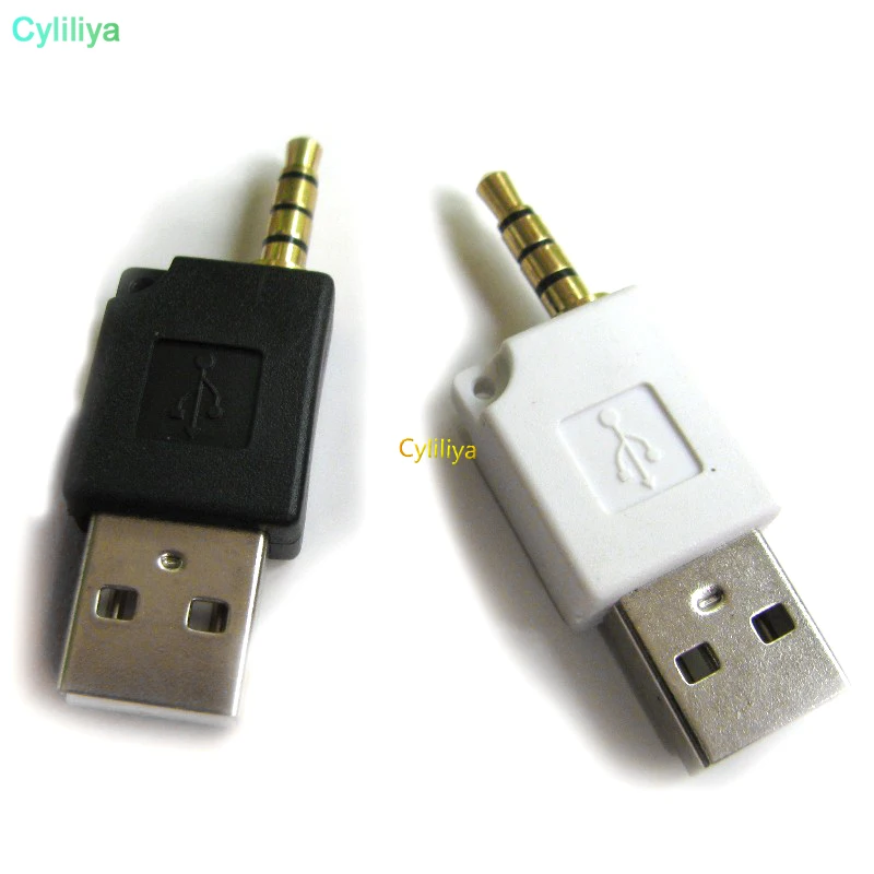 50 шт. 3 5 мм к USB 2 0 папа Aux вспомогательный Столярный адаптер соединитель конвертер