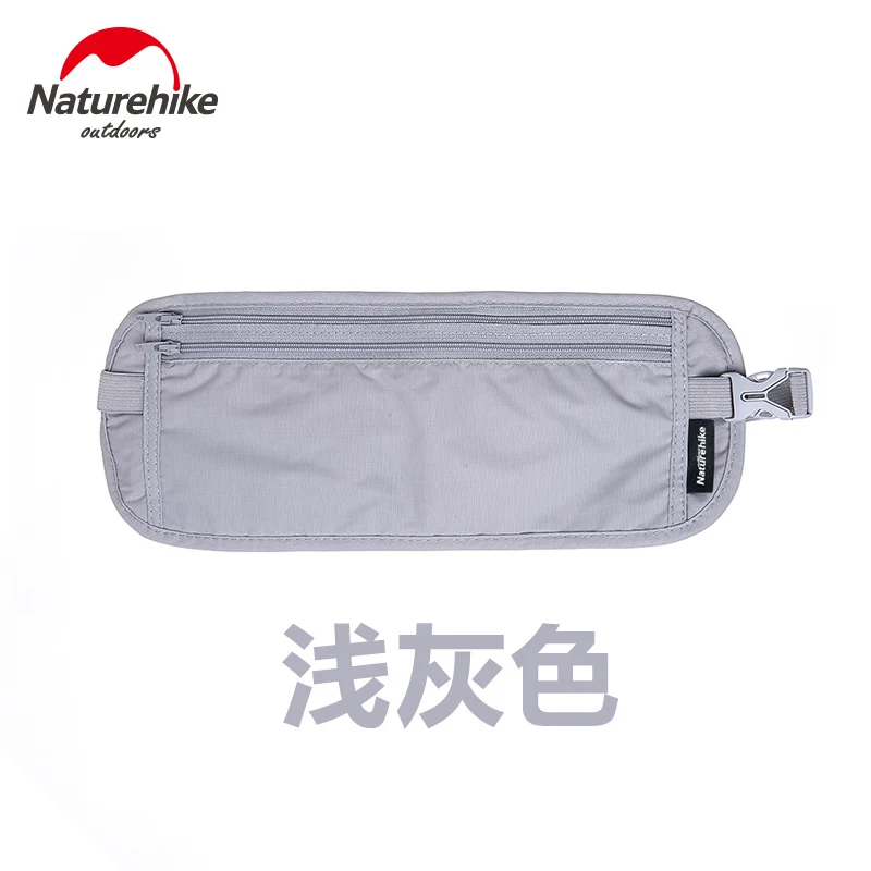 NatureHike Открытый Дорожный поясной кошелек Сверхлегкий Невидимый ультра тонкий