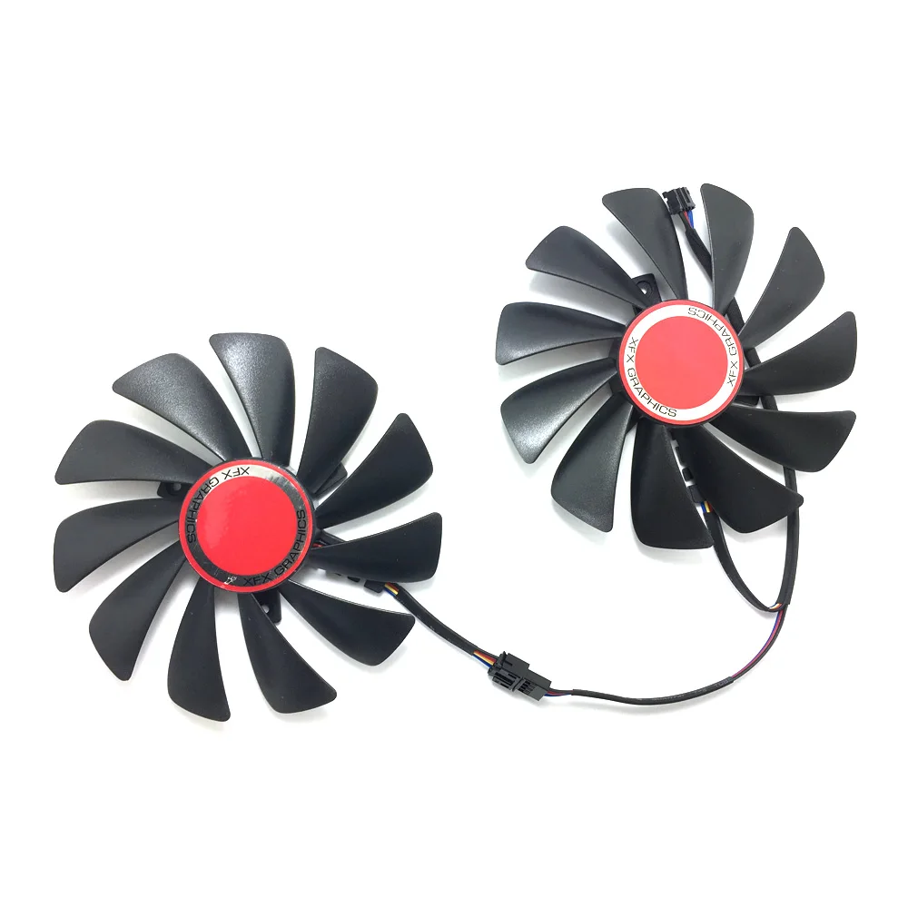 Оригинальный 95 мм FDC10U12S9 C CF1010U12S вентилятор охлаждения для ПК заменить XFX AMD Radeon RX 580