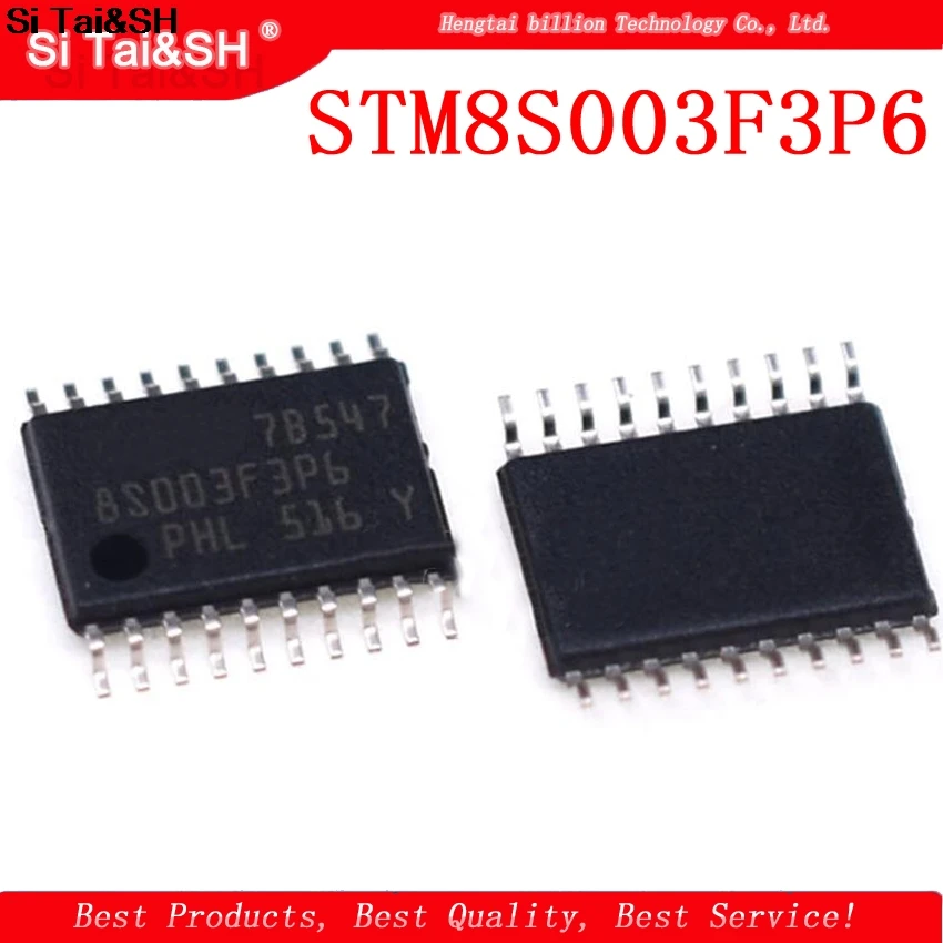 1 шт./лот STM8S003F3P6 STM8S003F3 TSSOP20 8-битный MCU ST метод однокристального