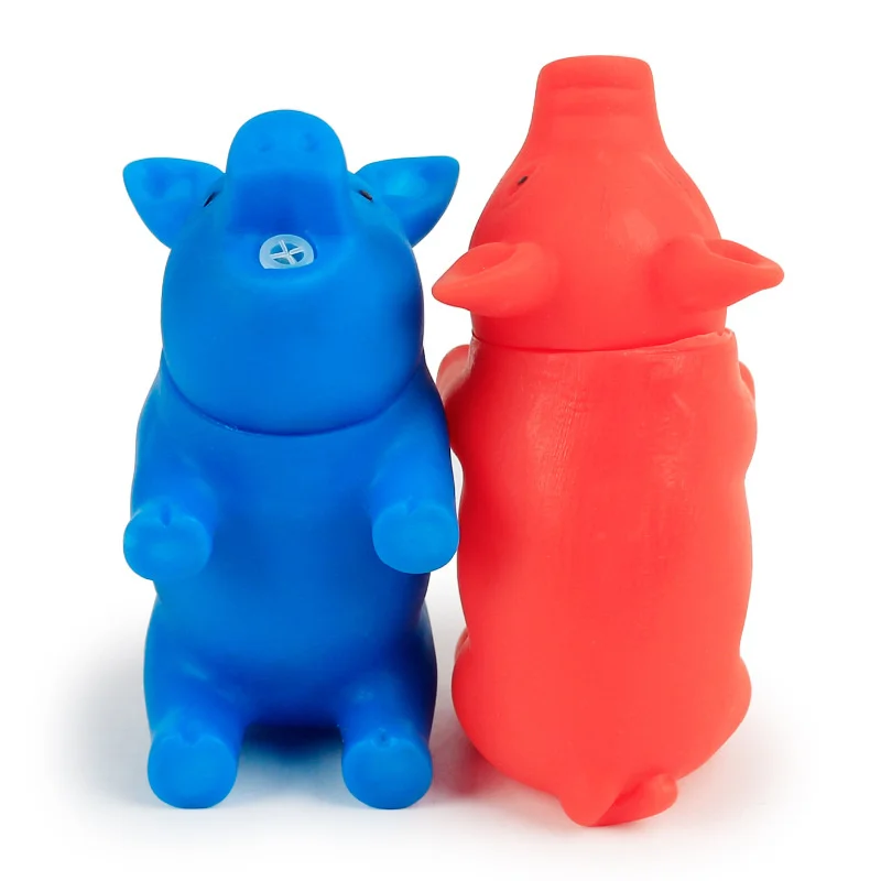 Виниловая Резина в форме свиньи пищащие игрушки для домашних животных собака