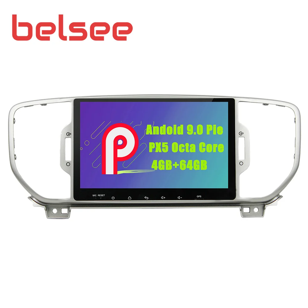 Belsee Kia Sportage 2016 2017 2018 4 Гб 64 8 ядер 9 дюймов HD экран Android 0 автомобильное радио стерео