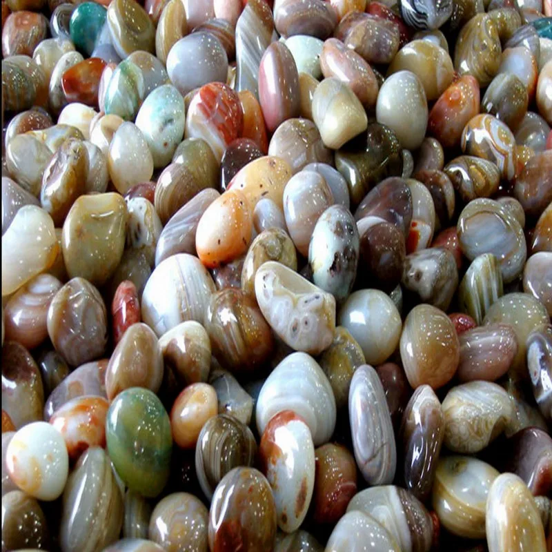 Фотообои на заказ HD 3D цветной мугал с галькой фон Настенные обои для гостиной