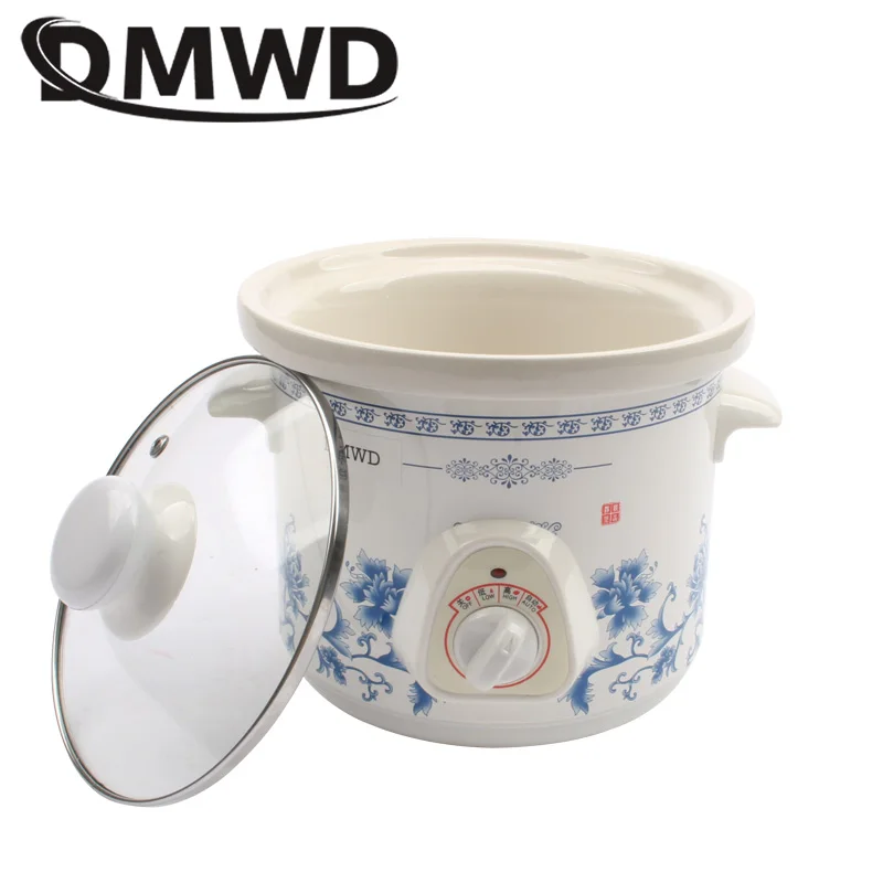 Домашняя электрическая мини медленная Варка DMWD на 1 5 л механический/умный таймер