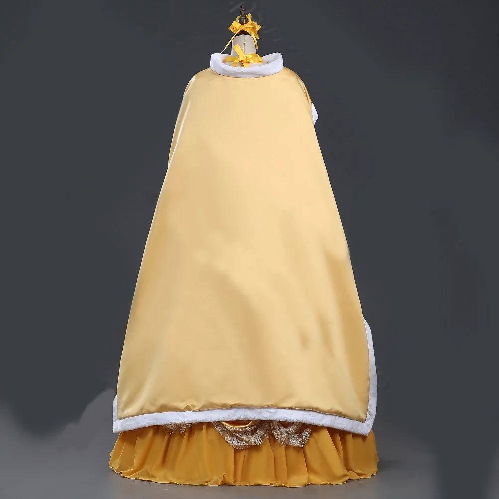 Индивидуальный 2019 аниме Красавица и Чудовище Косплей Костюм для взрослых