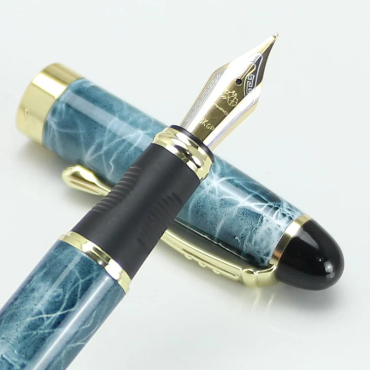 Ручка перьевая Jinhao X450 iraurita металлическая Роскошная ручка с золотым зажимом