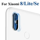 Защитное стекло для экрана и объектива камеры Xiaomi 8 Se Lite Mi8 Xiomi Ksiomi Siaomi, закаленное
