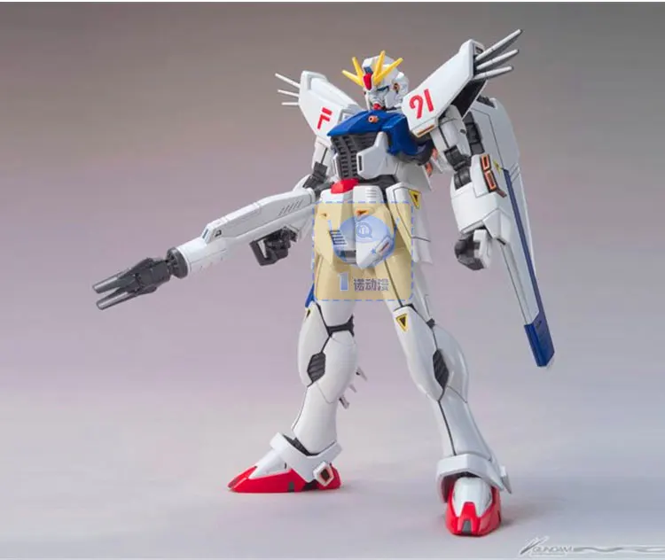 Оригинальный Gundam HG 1/144 модель F91 GUNDAM мобильный костюм детские игрушки|Наборы для
