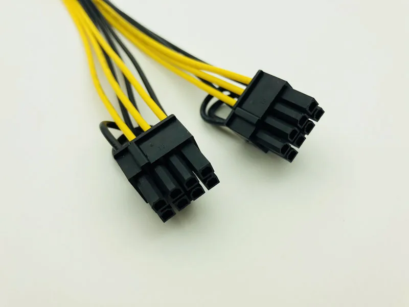 Видеокарта PCI-E PCIE 10 шт./лот видеокарта с разъемом мама на 2 порта двойной