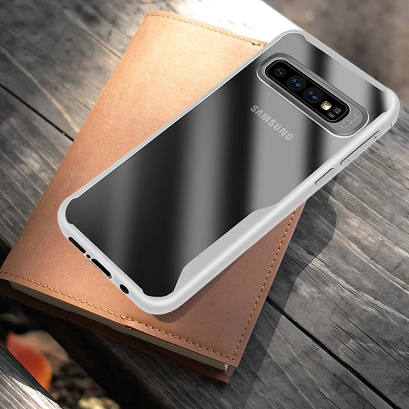 Прозрачный мягкий чехол из ТПУ для Samsung Galaxy S10 S8 S9 Note 8 9 S7 Edge телефона