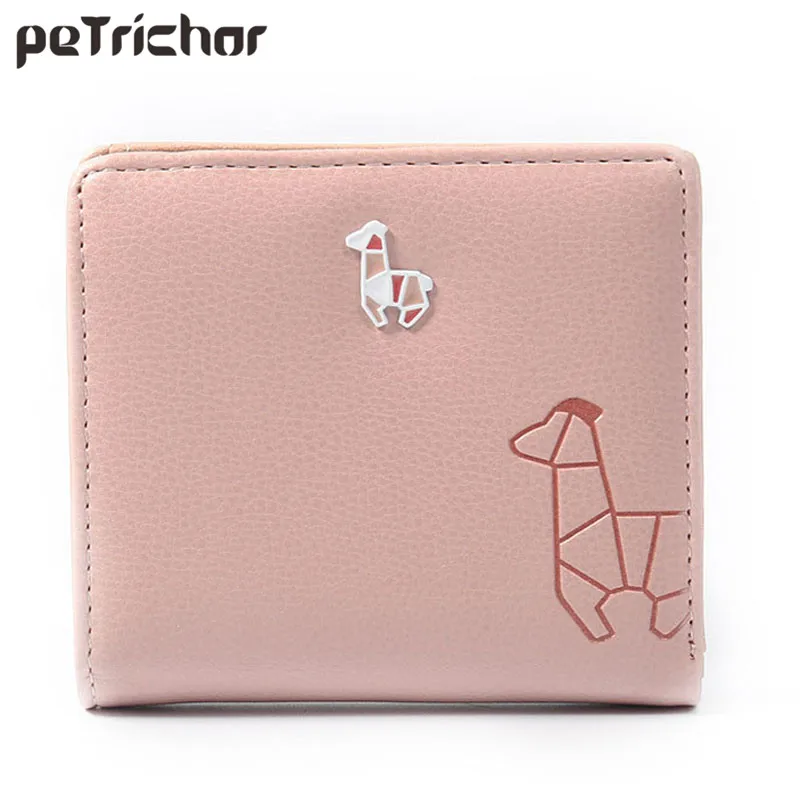 Лидер продаж новые милые маленькие кошельки с мультяшным принтом женские