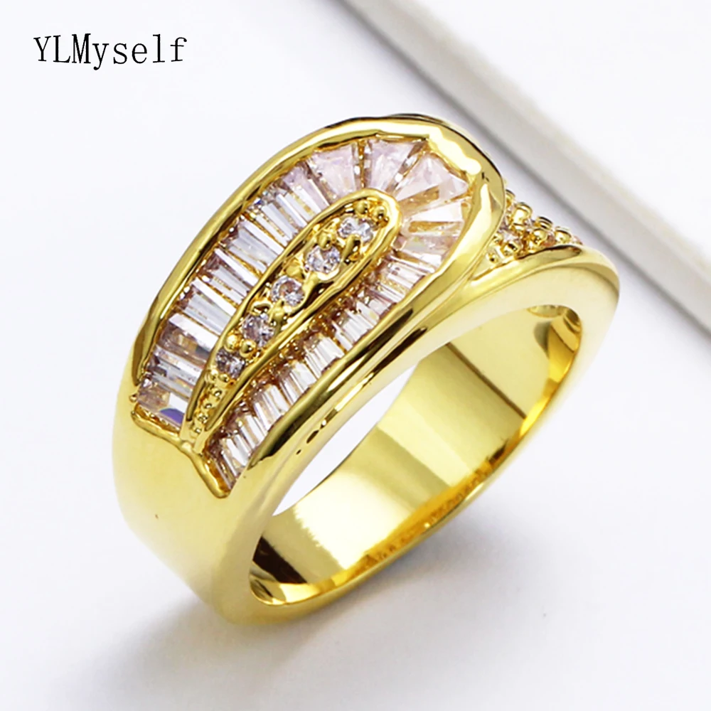 Модные ювелирные изделия из кристаллов cz женские кольца anel для OL Lady ringen voor vrouwen