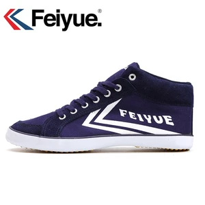 Feiyue Delta Mid Felo one Top кроссовки для боевых искусств KungFu Классическая парусиновая обувь